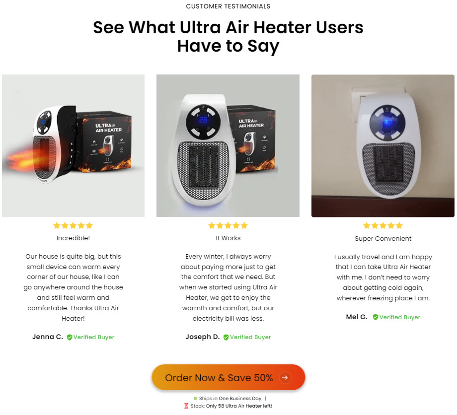 Ultra Air/Elon Musk Heater Review: Top Reviews, Cost + Scam or Legit?