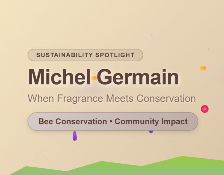 Sustainability Spotlight: Michel Germain - When Fragrance Meets Bee Conservation