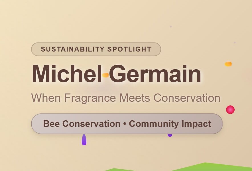 Sustainability Spotlight: Michel Germain - When Fragrance Meets Bee Conservation