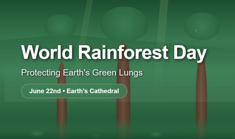 World Rainforest Day: Protecting Earth's Green Lungs