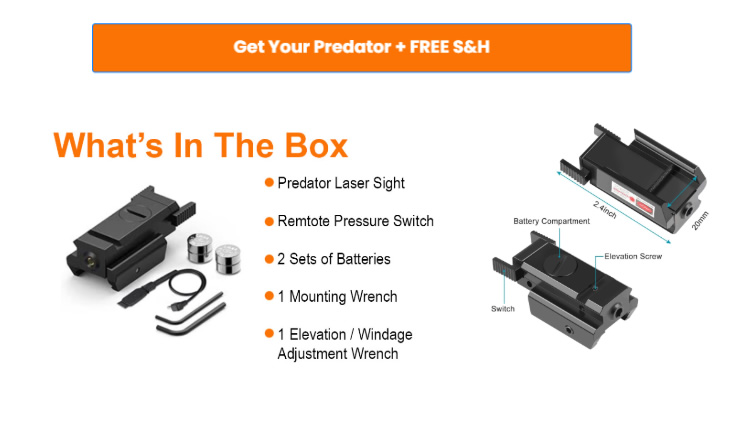 MCG Tactical Predator Laser Sight Review: Double Your Accuracy Fast