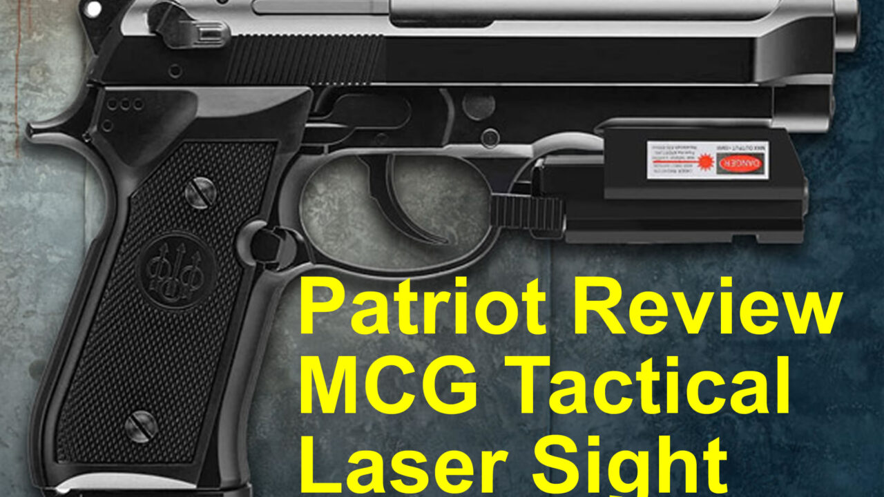 MCG Tactical Predator Laser Sight Review: Double Your Accuracy Fast