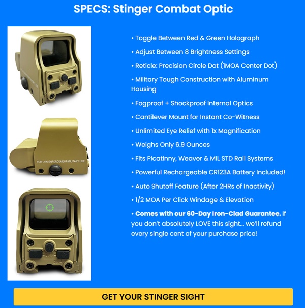MCG Tactical Stinger Combat Optic Review: A Game-Changer for Ethical Hunters