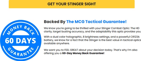 MCG Tactical Stinger Combat Optic Review: A Game-Changer for Ethical Hunters
