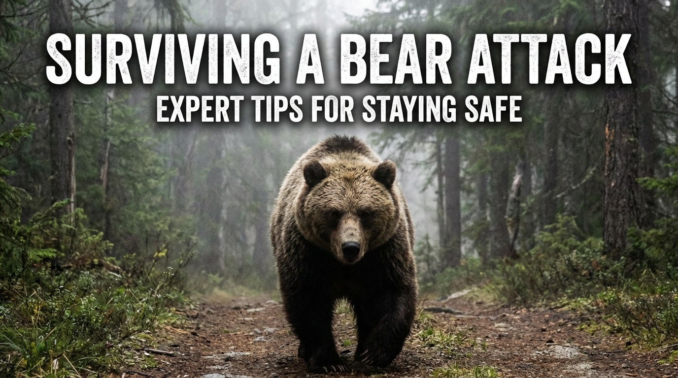 how to survive a bear attack: Grizzle/Brown/Black Bear Attacks