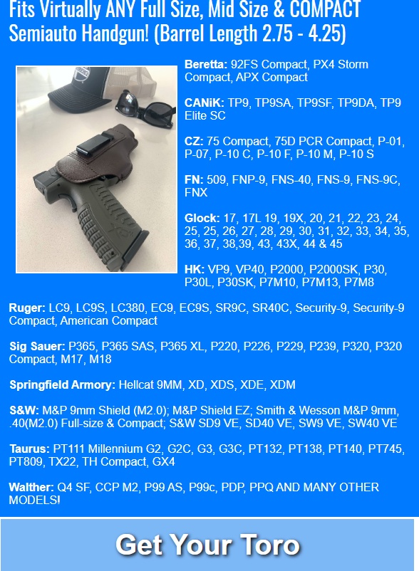 MCG Tactical Toro Leather Holster Review: Premium Bullhide for Everyday Carry