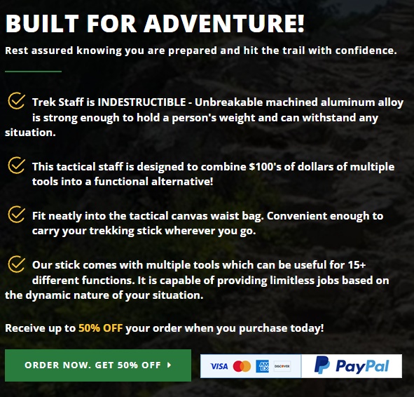 Trek Staff Review: Best Hiking Stick + Reviews & Where to Buy