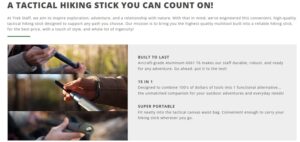 Trek Staff Review: Best Hiking Stick + Reviews & Where to Buy