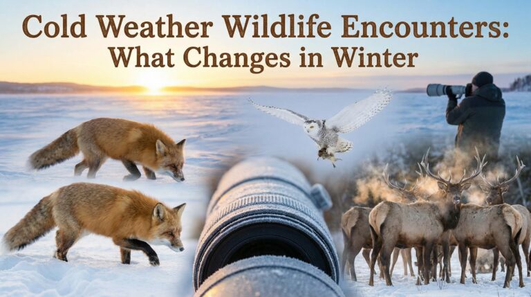 Cold Weather Wildlife Encounters & Winter Hiking Safety