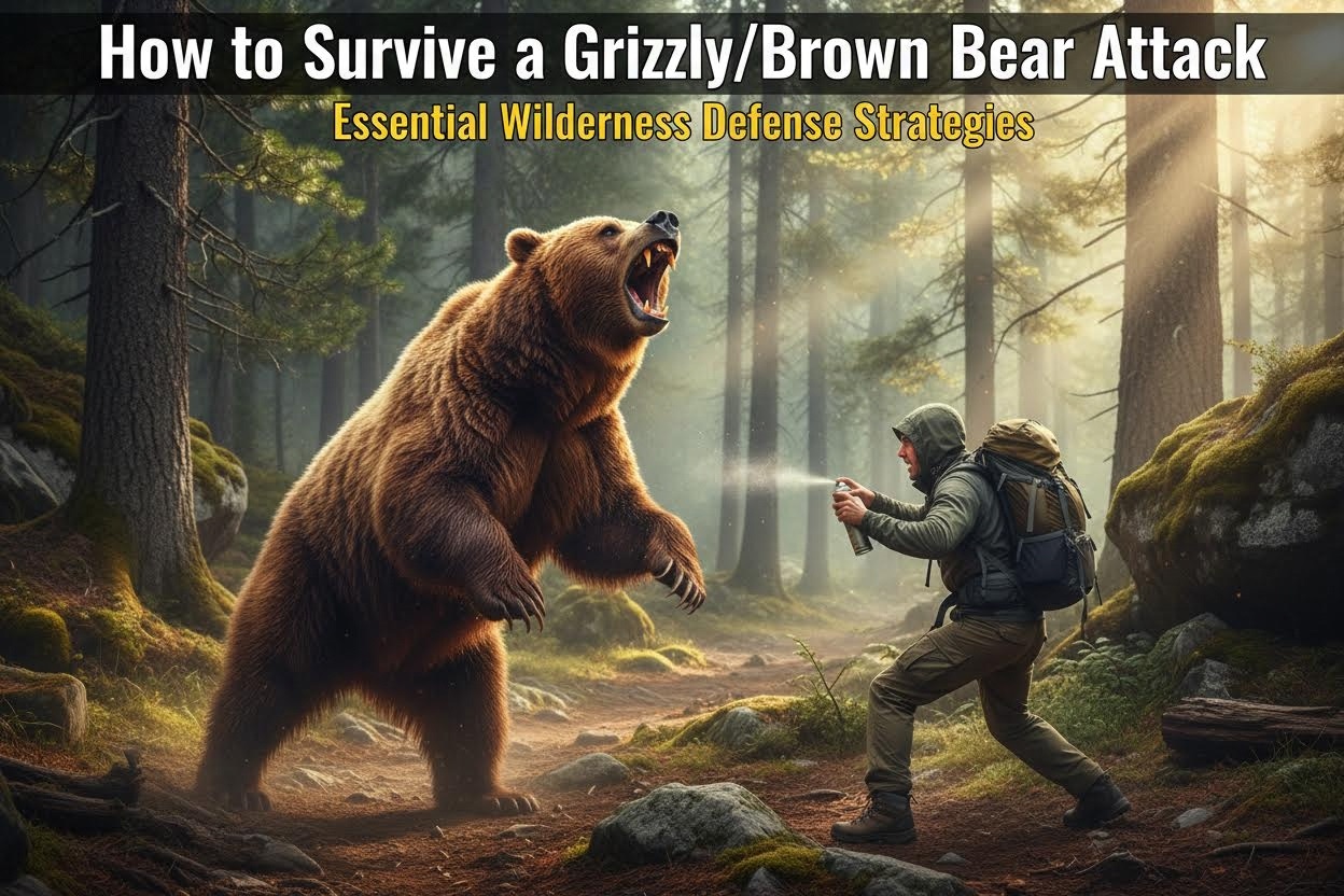 How to Survive a Grizzly Bear Attack: Essential Skills for Bear Country