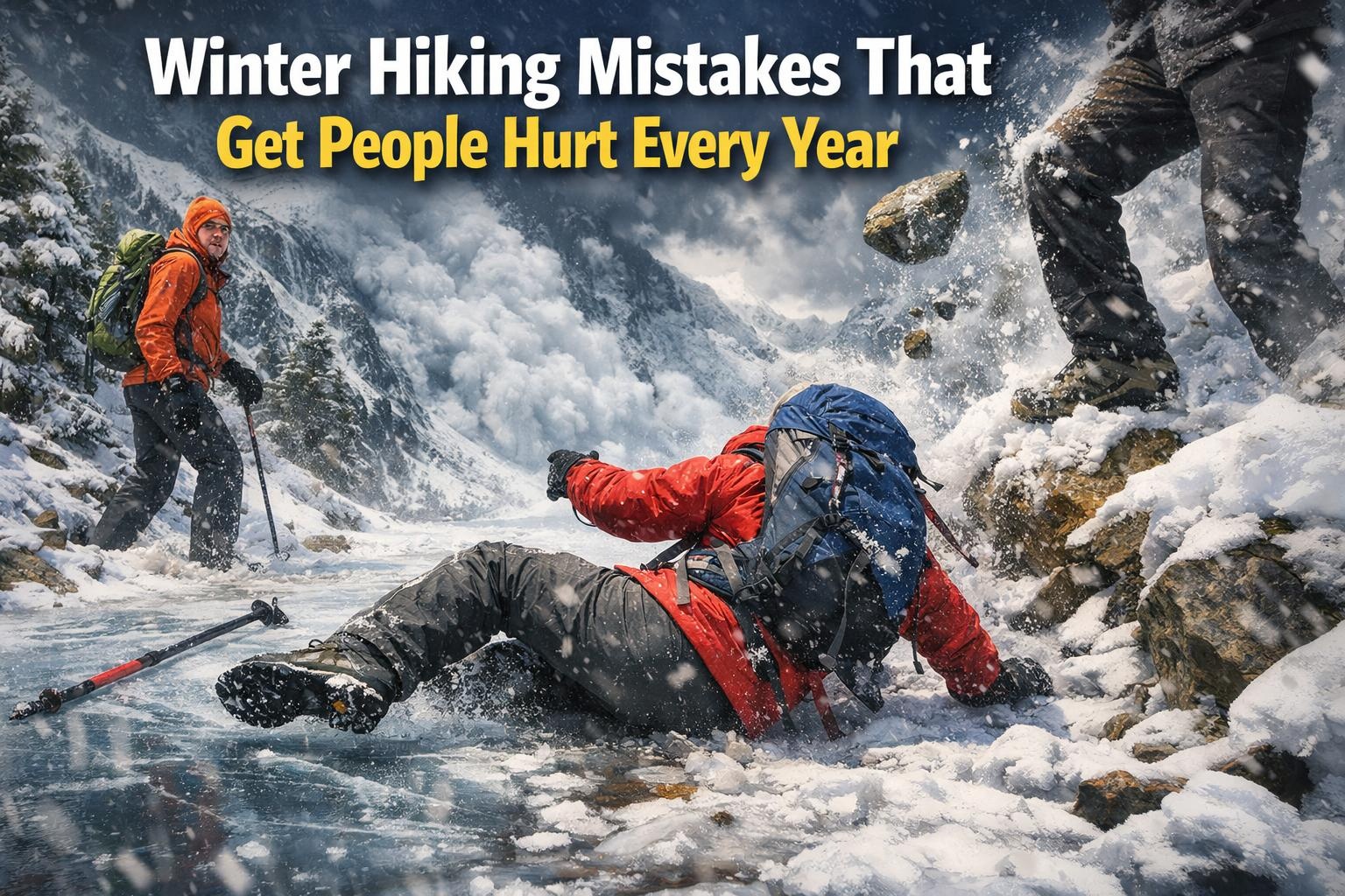 Winter Hiking Mistakes That Get People Hurt Every Year