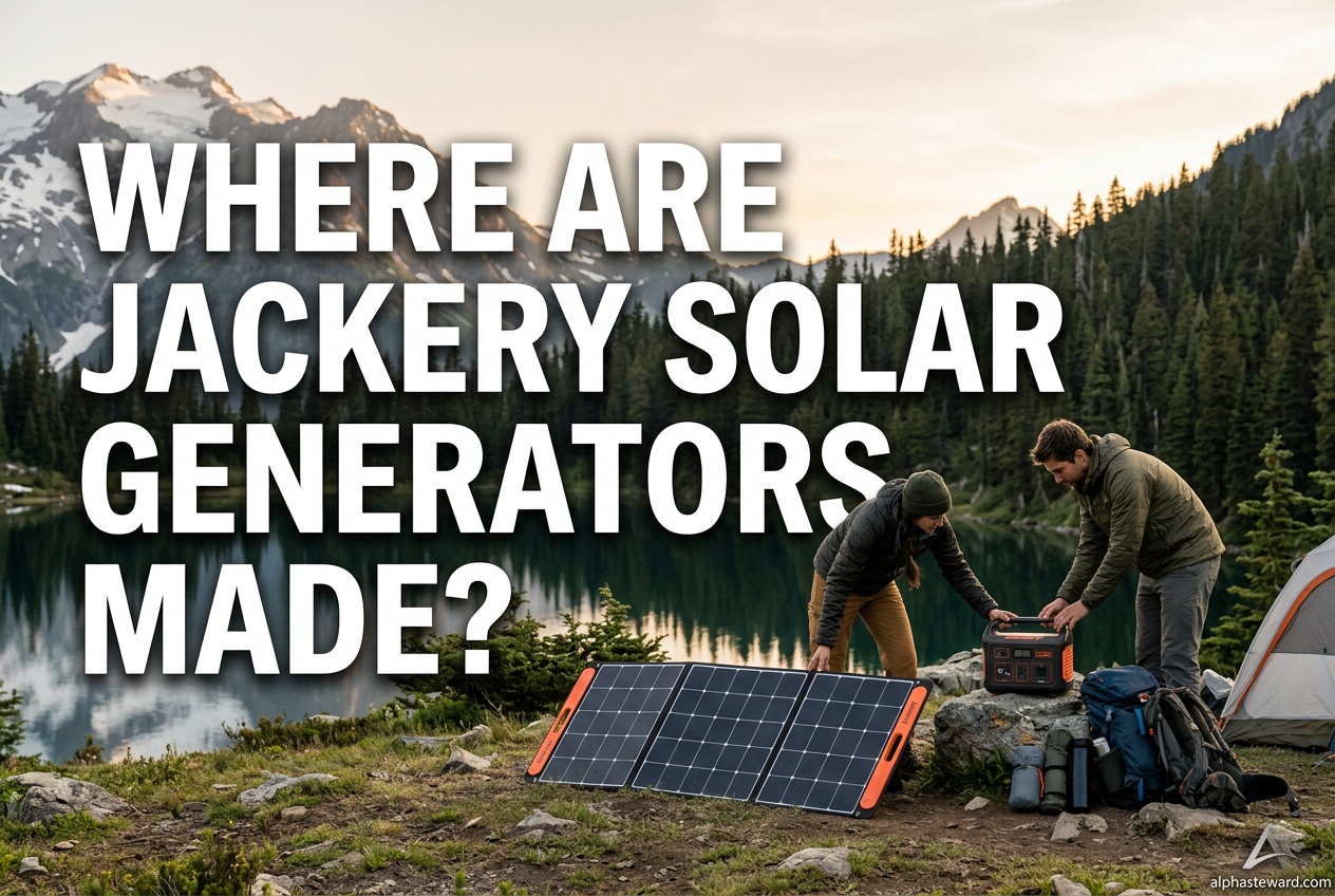 Where Are Jackery Solar Generators Made?