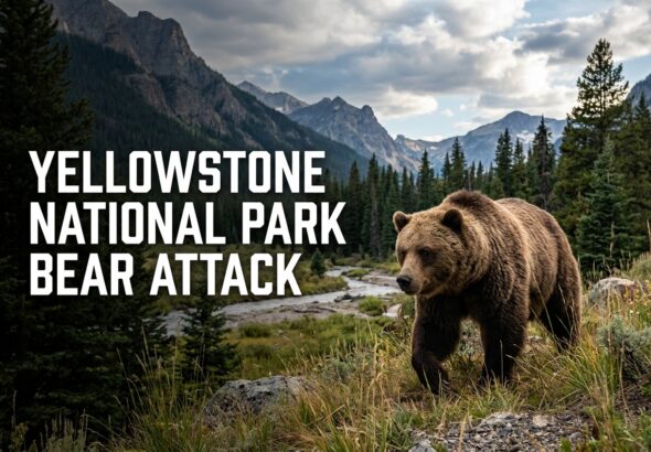 Yellowstone National Park Bear Attack